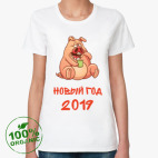 Женская футболка органик