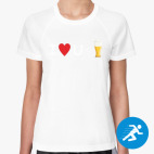 Женская спортивная футболка