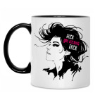 Кружка двухцветная