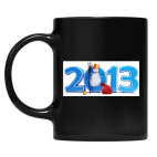 Кружка цветная UV-DTF