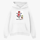 Толстовка худи оверсайз