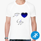 Мужская спортивная футболка