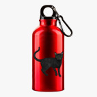 Металлическая бутылка 400 мл UV-DTF