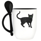 Кружка с ложкой