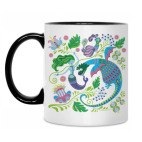 Кружка двухцветная