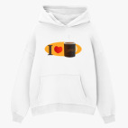 Толстовка худи оверсайз