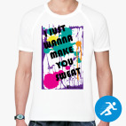 Мужская спортивная футболка