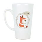 Лиса пьет чай