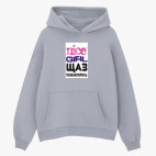 Толстовка худи оверсайз