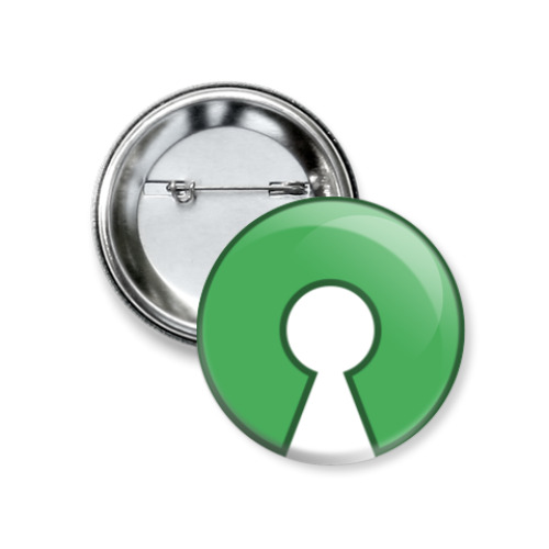 Значок 37мм Open source
