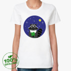 Женская футболка органик