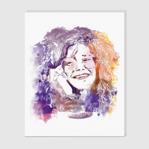 Холст Дженис Джоплин – Janis Joplin