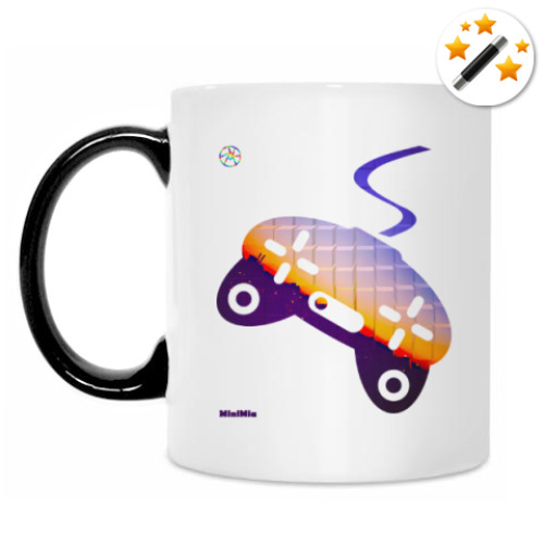 Кружка-хамелеон Джойстик