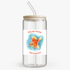 Банка с бамбуковой крышкой