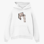 Толстовка худи оверсайз