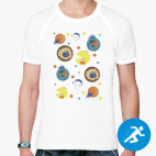 Мужская спортивная футболка