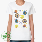 Женская футболка органик