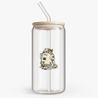 Банка с бамбуковой крышкой