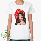 Женская футболка органик