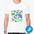 Мужская спортивная футболка