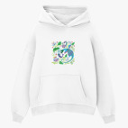 Толстовка худи оверсайз