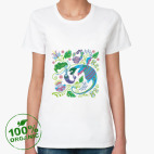 Женская футболка органик