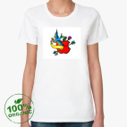 Женская футболка органик