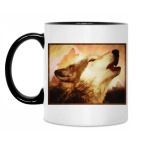 Кружка двухцветная