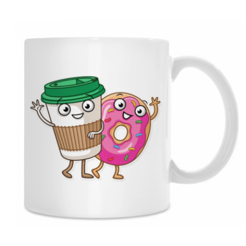 Кружка Coffee & Donut
