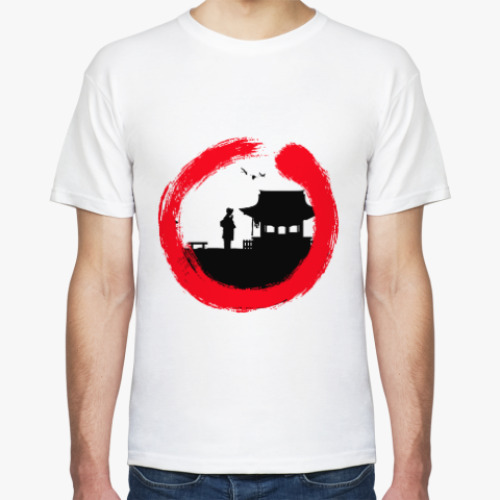 Футболка с принтом Зал сутр