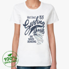 Женская футболка органик