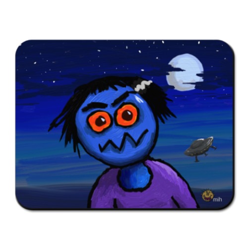 Коврик для мыши  НЛО