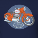 Ретро мотоцикл ЯВА 50-е