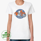 Женская футболка органик