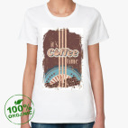 Женская футболка органик