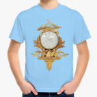 Детская классическая футболка Золотые часы - Военные трофеи