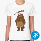 Женская спортивная футболка