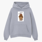 Толстовка худи оверсайз