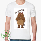 Мужская футболка органик