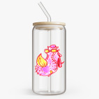 Банка с бамбуковой крышкой