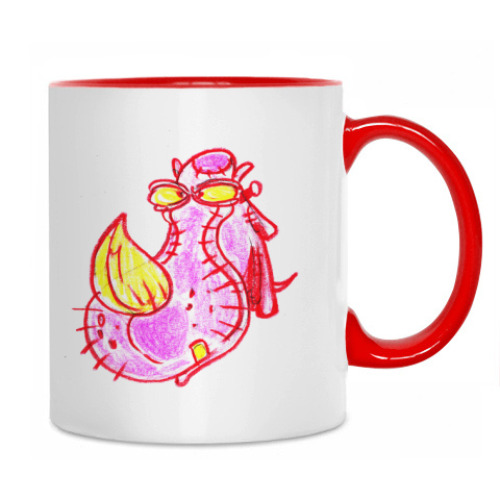 Кружка с принтом FrankenRino