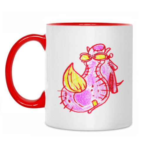 Кружка с принтом FrankenRino