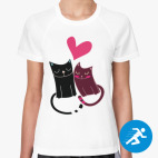 Женская спортивная футболка