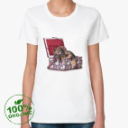 Женская футболка органик
