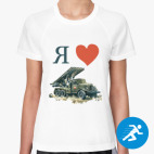 Женская спортивная футболка