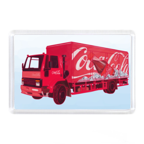 Магнит Машина с кока-колой