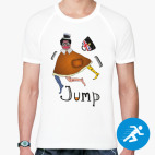 Мужская спортивная футболка