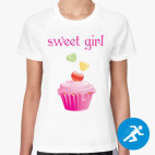 Женская спортивная футболка