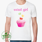 Мужская футболка органик