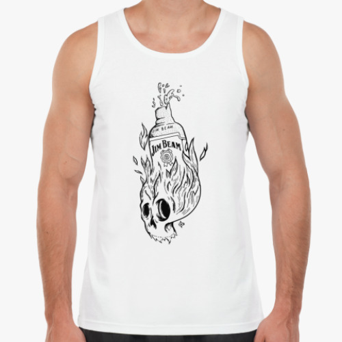 Майка с принтом JB